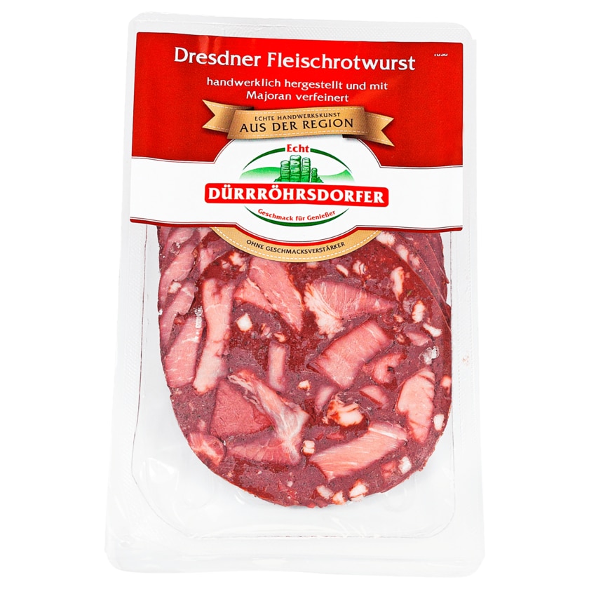 Dürrröhrsdorfer Dresdner Fleischrotwurst 100g